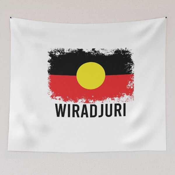 Item preview, Aboriginal Land National Sorry Day 2022 - Retro Vintage Australian Aboriginal Flag  Wiradjuri dance designed and sold by Shidosama.