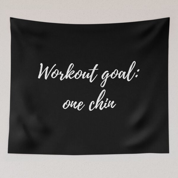 Item preview, Workout goal: one chin designed and sold by TjeerdWillem.