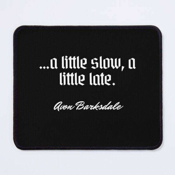 Item preview, …a little slow, a little late. - Avon Barksdale designed and sold by Cursed-rabbit.