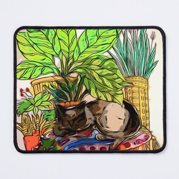 Item preview, Cat chilling on pillow designed and sold by Puppy Paws.