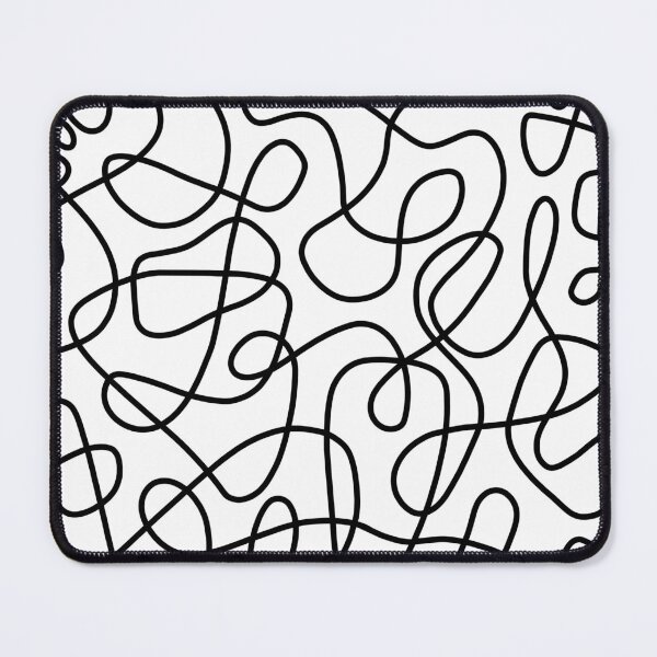 Item preview, Doodle Lines | Black + Cream designed and sold by GreysPosy.