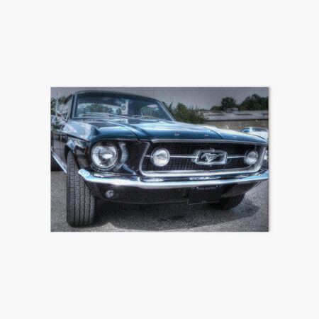 1967 Ford Mustang Art Board Print