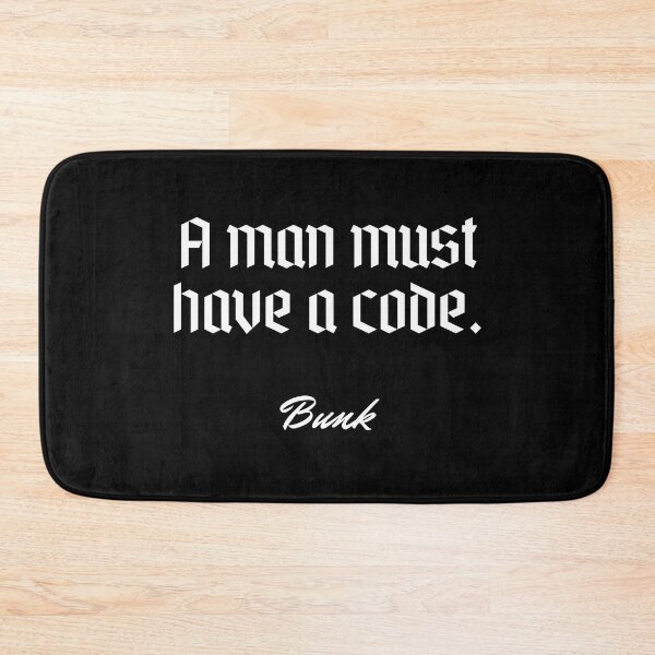 Item preview, A man must have a code. - Bunk designed and sold by Cursed-rabbit.