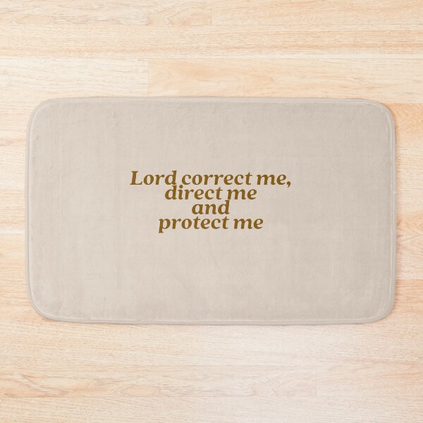 Item preview, Lord correct me, direct me and protect me designed and sold by Lavannya.