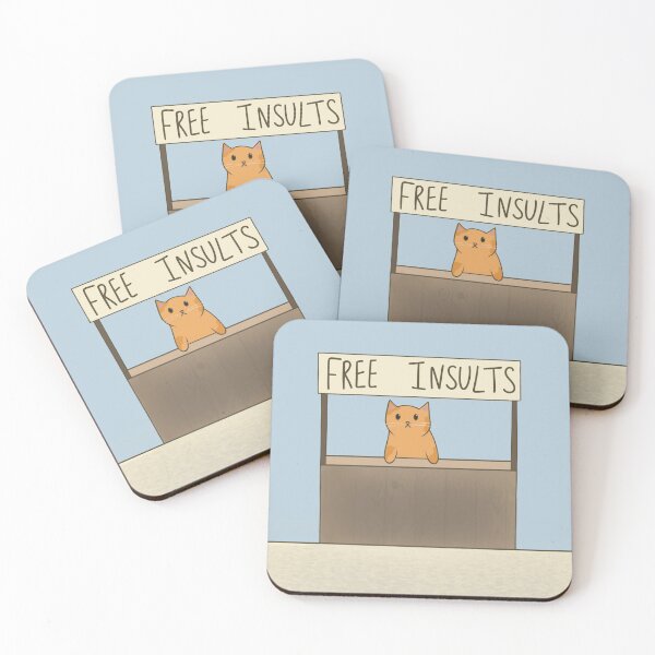 Item preview, Free Insults designed and sold by tuliptuliptulip.