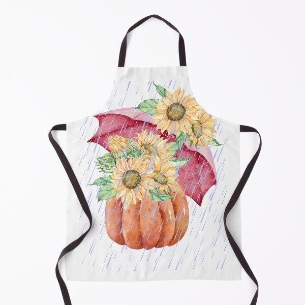 Item preview, Pumpkin, Halloween, Autumn Colors, October Colors, September Colors, Sunflower, Umbrella, Rain, Flowers designed and sold by WORLD-SOFIA.