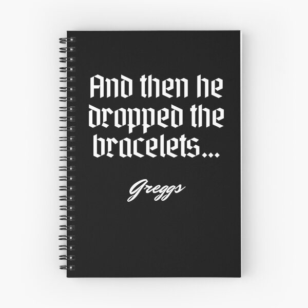 Item preview, And then he dropped the bracelets… - 	Greggs designed and sold by Cursed-rabbit.