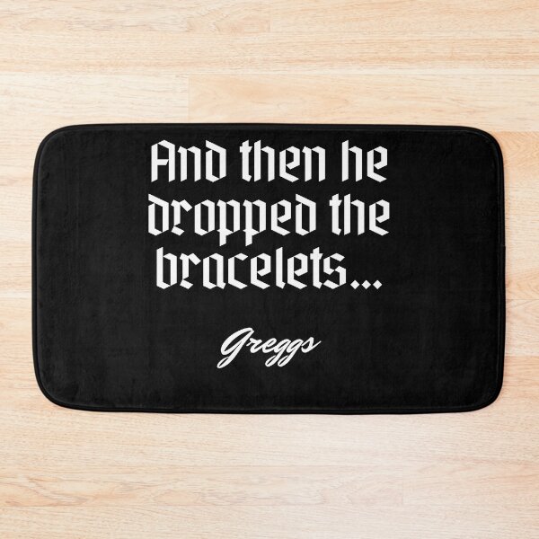 Item preview, And then he dropped the bracelets… - 	Greggs designed and sold by Cursed-rabbit.