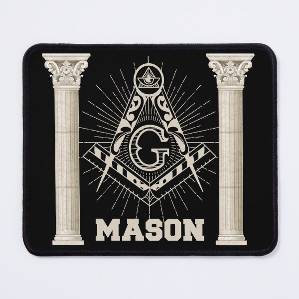 Item preview, Freemason Logo Square Compass Classic T-Shirt designed and sold by necatiisil.