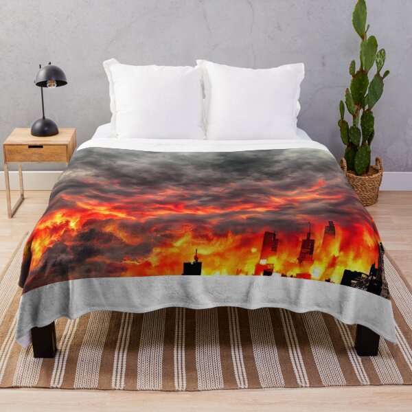 Item preview, Wicked Burning City designed and sold by Paraevil Designs.