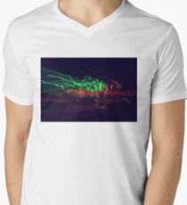 Sparks and flashes V-Neck T-Shirt