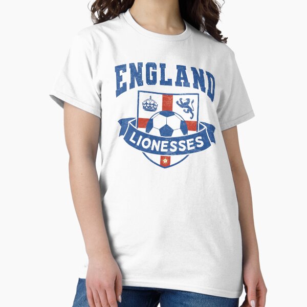 Aperçu de l'œuvre Insigne de football des Lionnes d'Angleterre (#04) créée et vendue par Numero14.