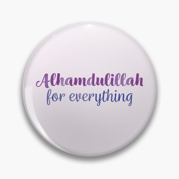 Item preview, Alhamdulillah For Everything designed and sold by agoodworddesign.