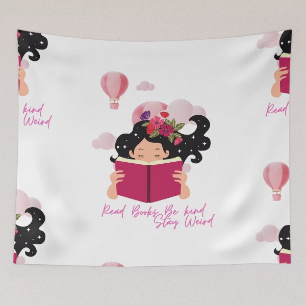Item preview, Read Books Be Kind Stay Weird designed and sold by Livingartpro.