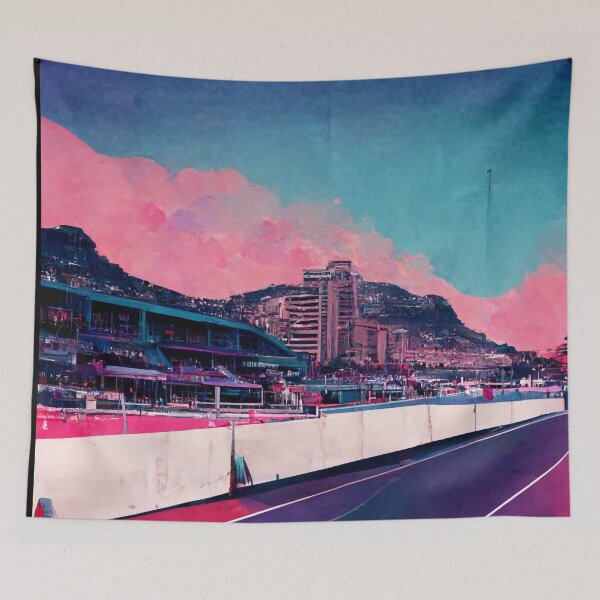 Item preview, Monaco gp Retrowave - F1 Race Circuit designed and sold by Harley-Jay.