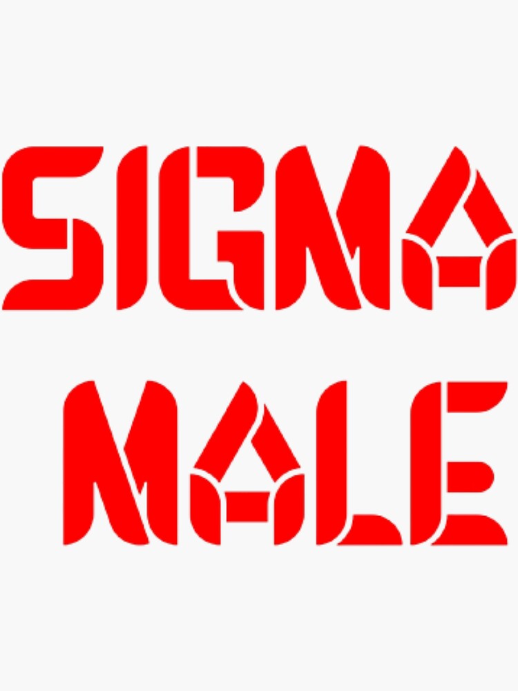 Sigma Male Sticker For Sale By JamalFabric Redbubble sigma-male-sticker-for-sale-by-jamalfabric-redbubble