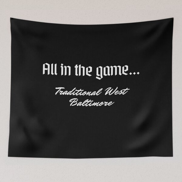 Item preview, All in the game...   - Traditional West Baltimore designed and sold by Cursed-rabbit.