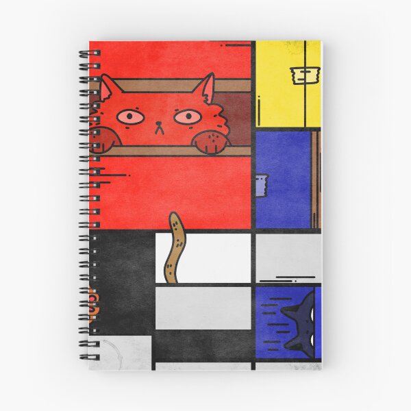 Item preview, Mondrian cat, Piet Mondrian, Piet Mondrian Art designed and sold by GaliaTati.