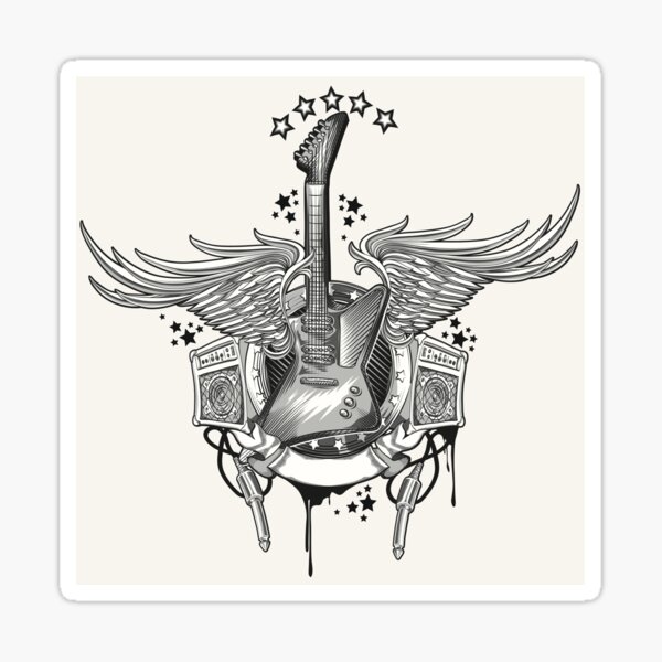 Artikel-Vorschau von Rockgitarre, designt und verkauft von traumfaenger.