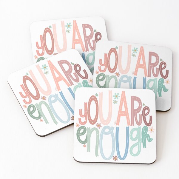 Item preview, You are Enough designed and sold by sunandpenlines.