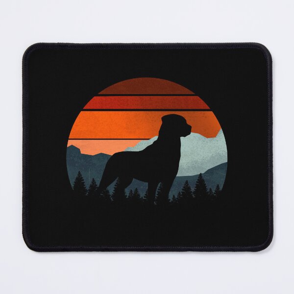 Item preview, Vintage Country Rugged Sky Rottie Dog Gift designed and sold by Guarddogdrive.