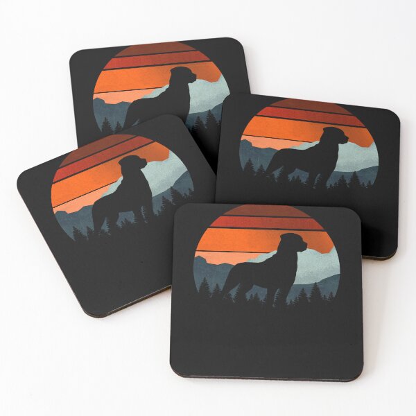 Item preview, Vintage Country Rugged Sky Rottie Dog Gift  designed and sold by Guarddogdrive.