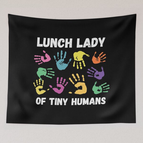 Item preview, School Cafeteria Lunch Lady Of Tiny Humans designed and sold by untriedcandidat.