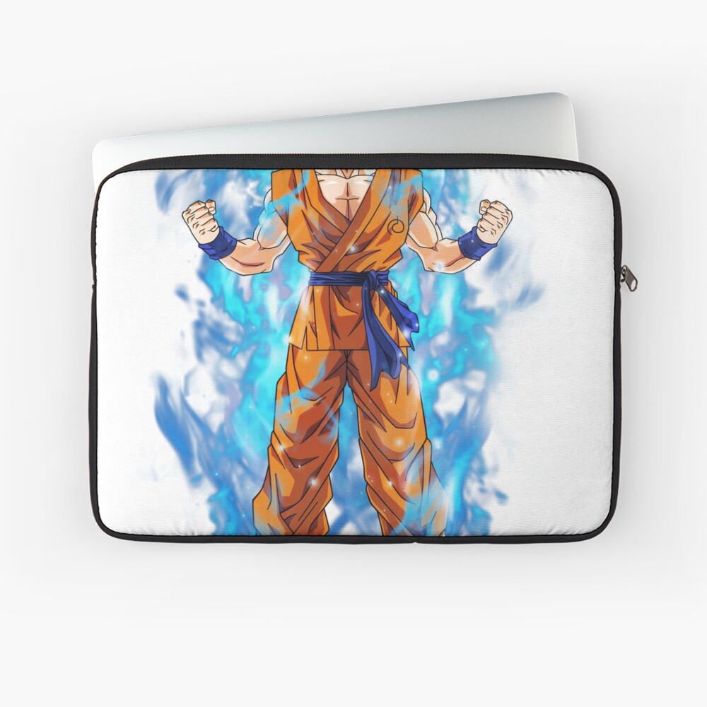 Goku - Blue Hair Super Saiyan Postcard for Sale by animelovah