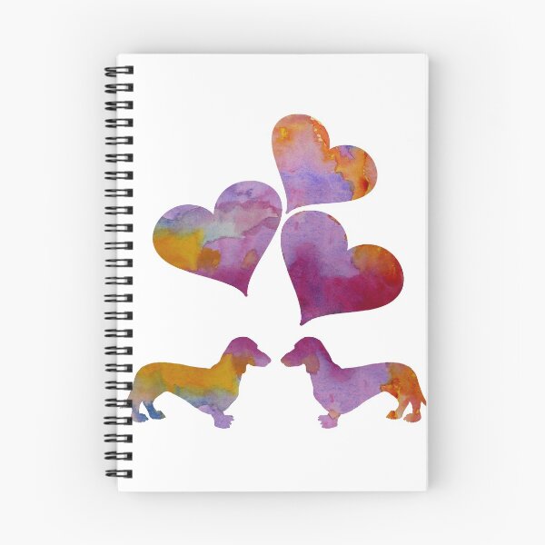 Item preview, Dachshunds art designed and sold by BittenByErmines.