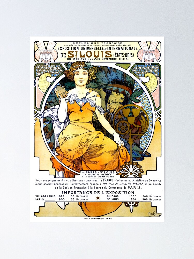 "Exposition Universelles Et Internationale De St. Louis Alphonse Mucha