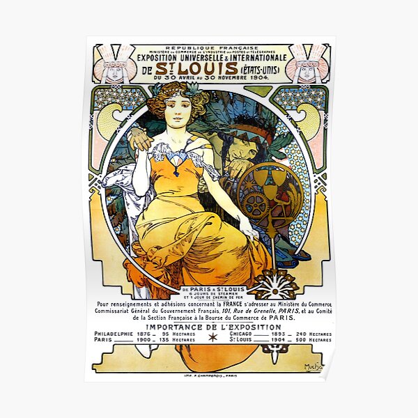 "Exposition Universelles Et Internationale De St. Louis Alphonse Mucha