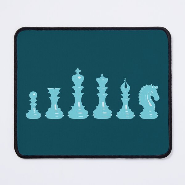 Item preview, Blue Chess Pieces designed and sold by Jinxcat13.
