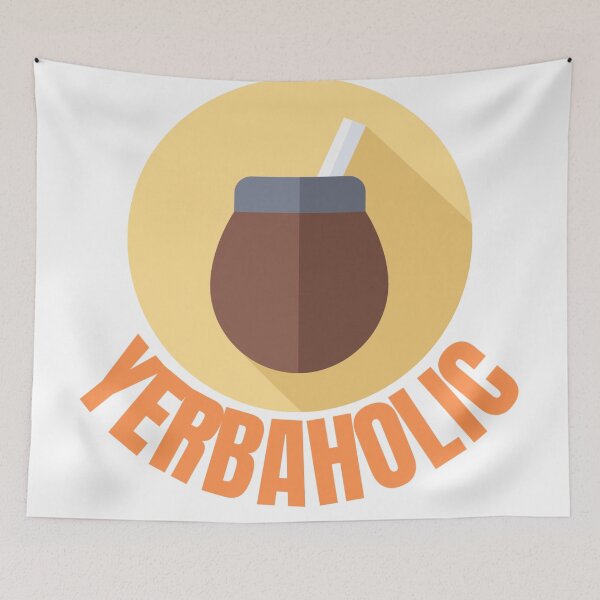 Item preview, Yerba Mate Hashtag Tea Mood Yerbaholic Trendy designed and sold by DaniVi.