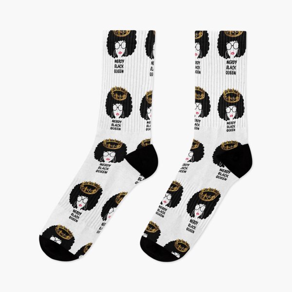 Item preview, NERDY  BLACK GIRL designed and sold by DiscoVibes.