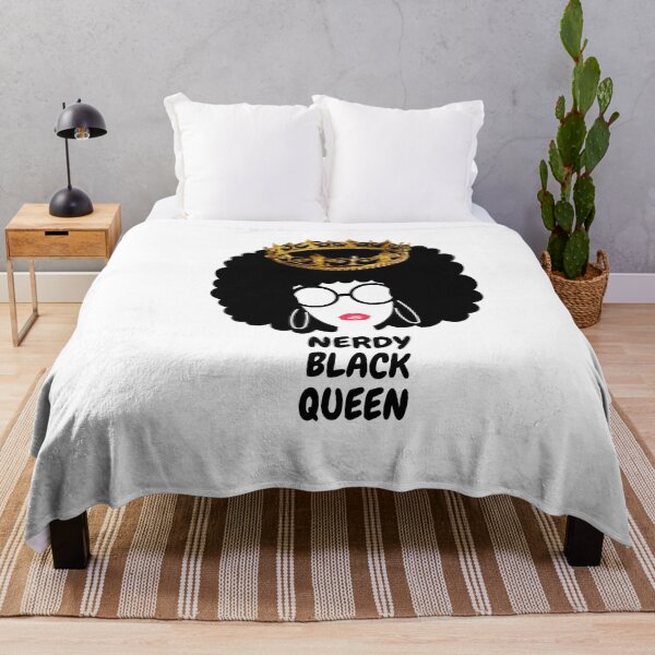 Item preview, NERDY BLACK GIRL designed and sold by DiscoVibes.