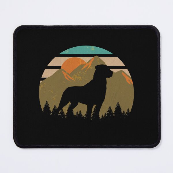 Item preview, Vintage Country Wilderness Sky Rottie Dog Gift  designed and sold by Guarddogdrive.