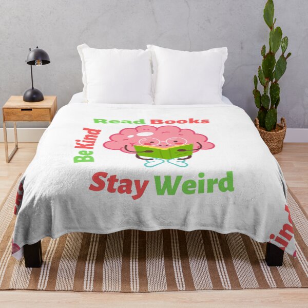 Item preview, Read Books Be Kind Stay Weird designed and sold by Livingartpro.