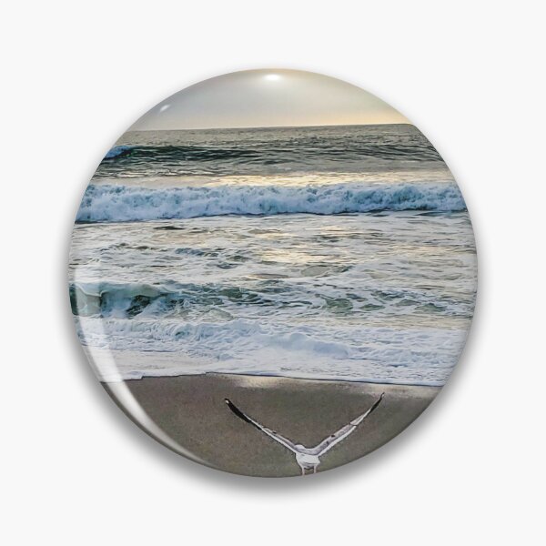 Item preview, Take Off (Seagull Flying from Beach in Pacifica, California), Personal Photography Collection designed and sold by Rex Wyld.