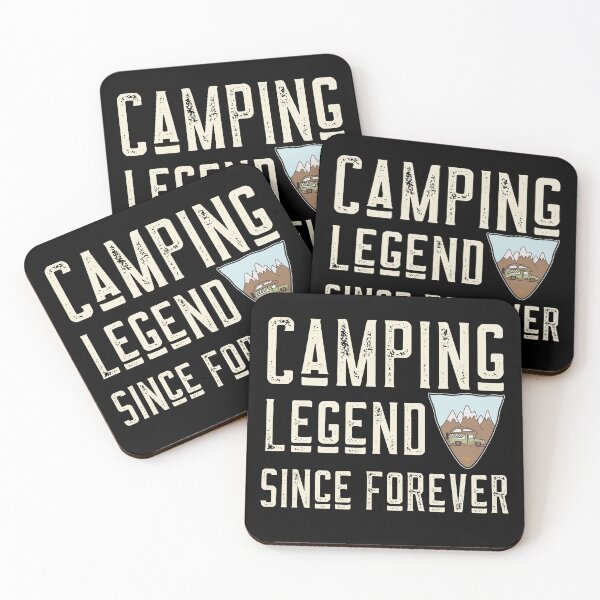 Item preview, Camping Legend Since Forever designed and sold by UnstoppableShpy.