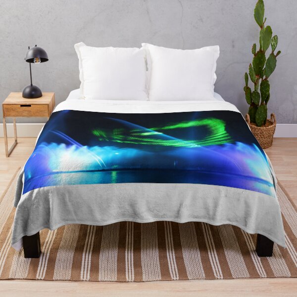Item preview, Colorful lights over river designed and sold by olena2552.