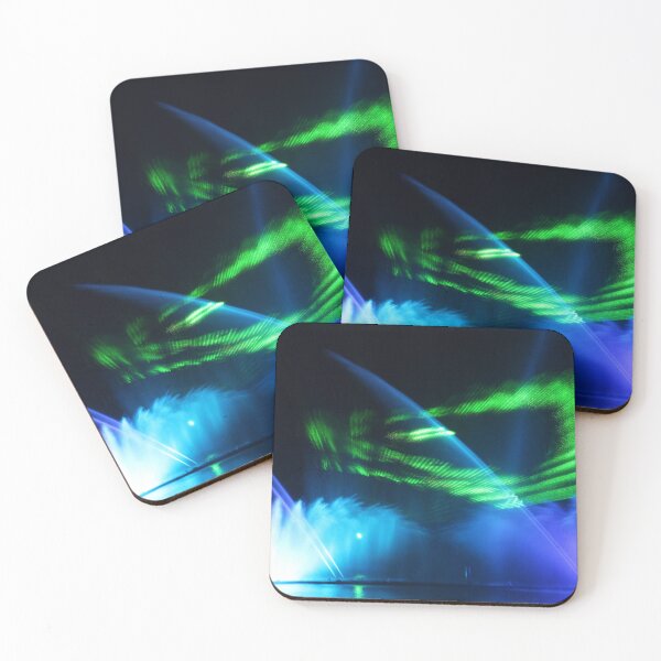 Item preview, Colorful lights over river designed and sold by olena2552.