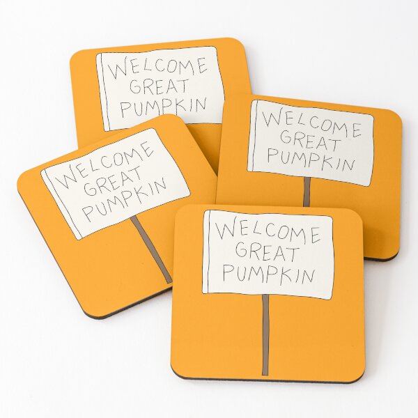 Item preview, Welcome Great Pumpkin Sign designed and sold by Grasian.
