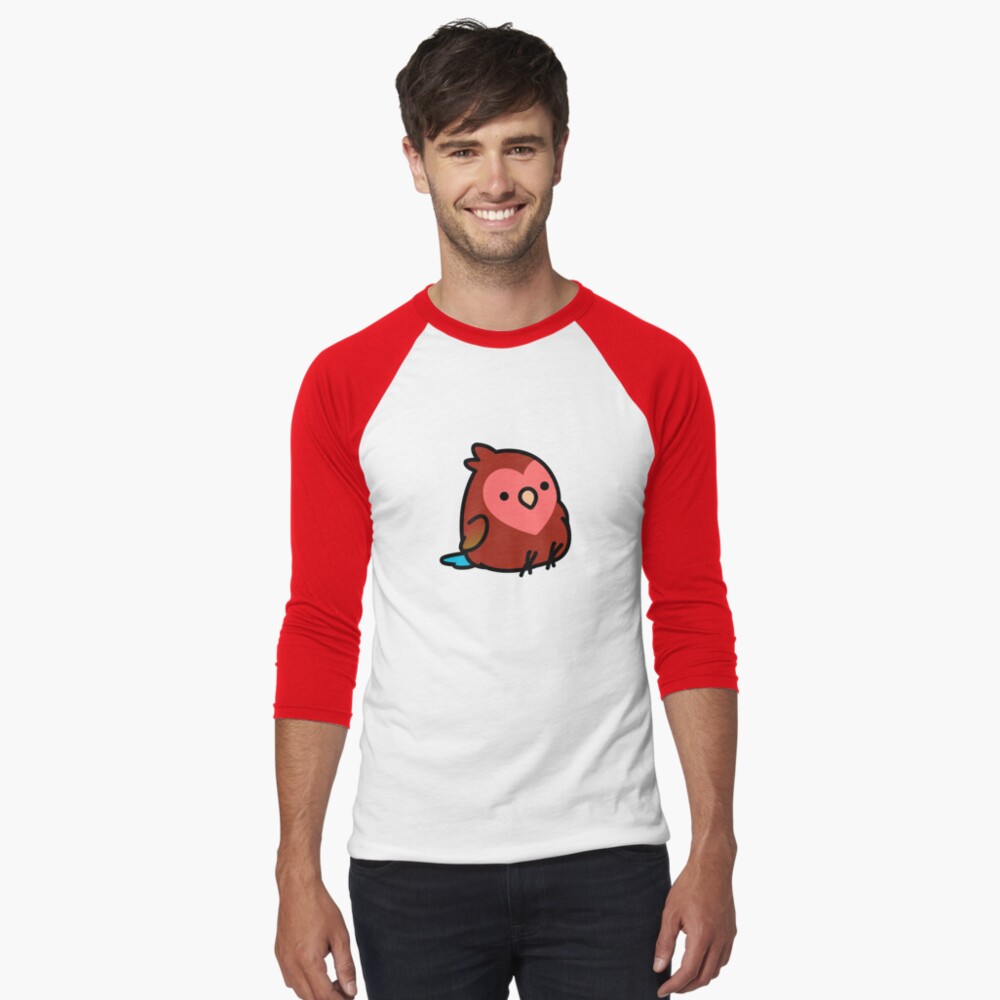 Item preview, Baseball ¾ Sleeve T-Shirt designed and sold by birdhism.