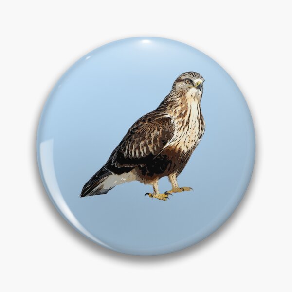 Item preview, Rough Legged Hawk Buzzard Color Design designed and sold by designsasstultd.