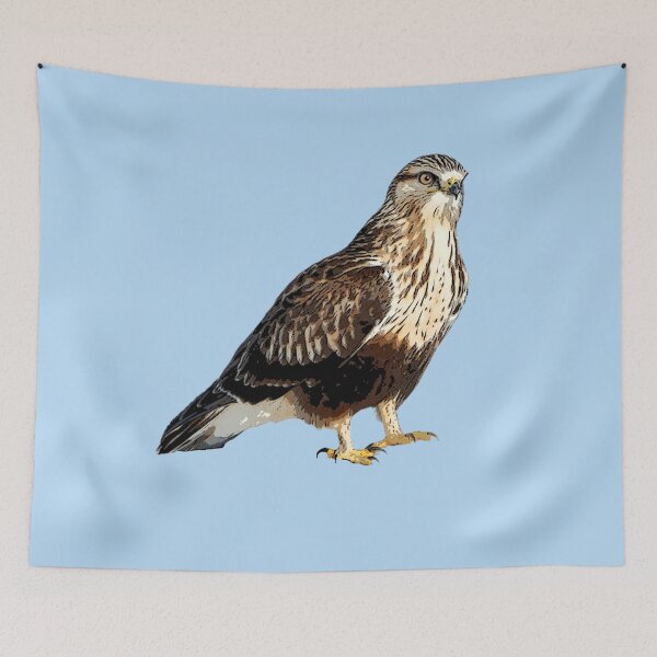 Item preview, Rough Legged Hawk Buzzard Color Design designed and sold by designsasstultd.