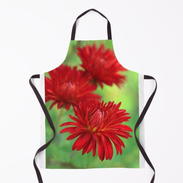 Item preview, Red flowers in summer garden designed and sold by olena2552.