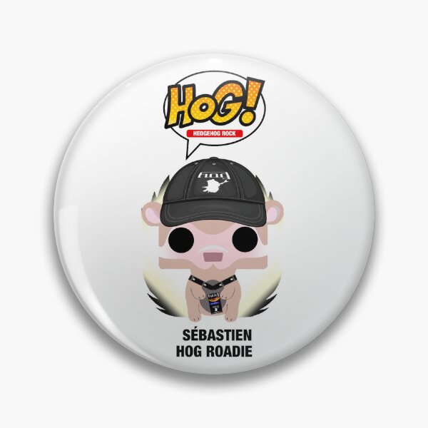 Item preview, FUNKO HOG SÉBASTIEN BLACK designed and sold by Hogband.