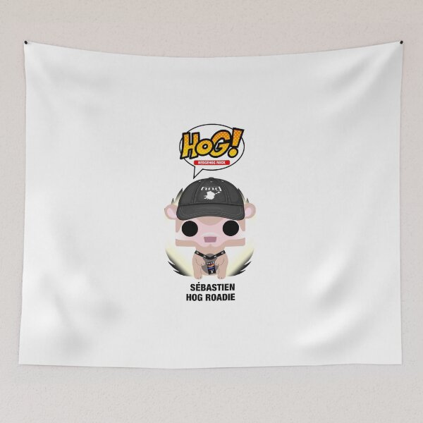 Item preview, FUNKO HOG SÉBASTIEN BLACK designed and sold by Hogband.