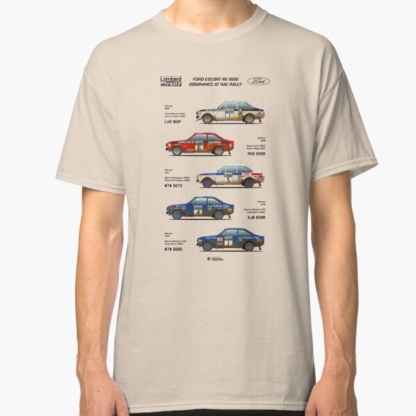 Ford Escort RAC Rally Tribute Classic T-Shirt