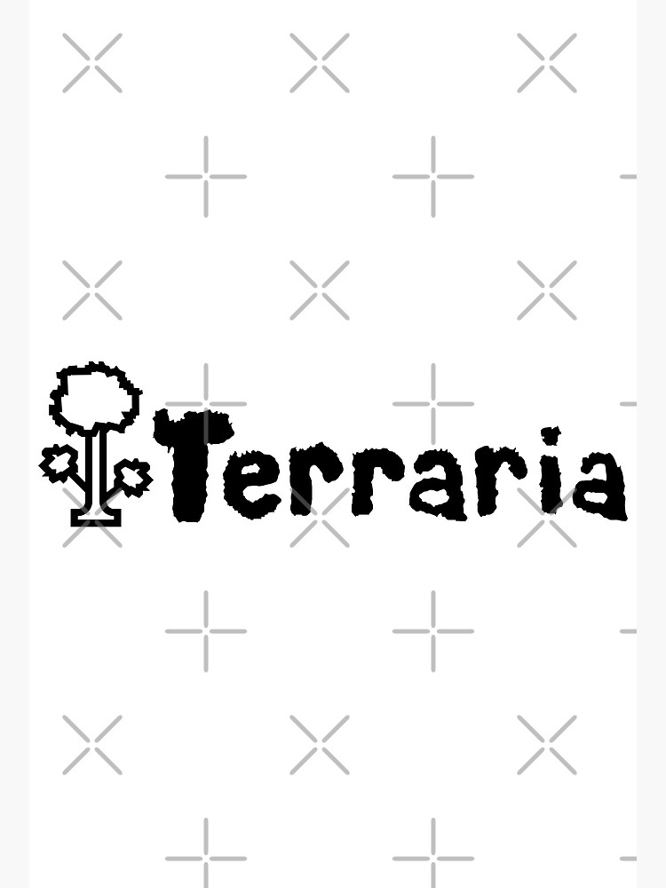 "Terraria Merch Terraria Logo" Poster for Sale by RayessAya | Redbubble